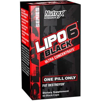 Жиросжигатель LIPO 6 Black Nutrex (60 капсул) - Петропавловск