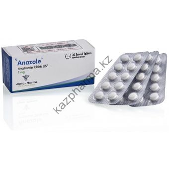 Anazole (Анастрозол) Alpha Pharma 50 таблеток (1таб 1 мг) - Петропавловск