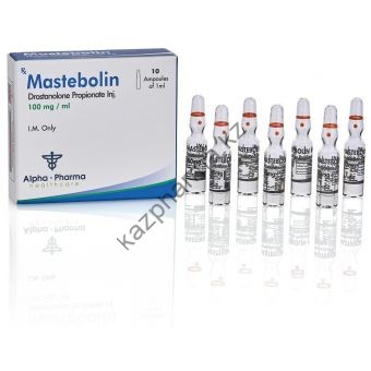 Mastebolin (Мастерон) Alpha Pharma 10 ампул по 1мл (1амп 100 мг) - Петропавловск