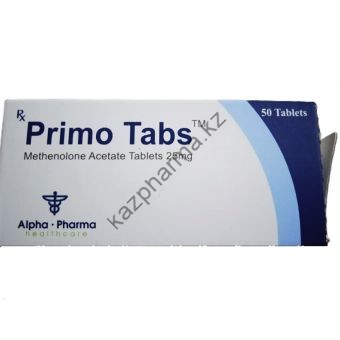 Примоболан Primo Tabs Alpha Pharma 50 таблеток (25 мг/1 таблетка)  - Петропавловск