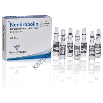 Nandrobolin (Дека, Нандролон деканоат) Alpha Pharma 10 ампул по 1мл (1амп 250 мг) - Петропавловск