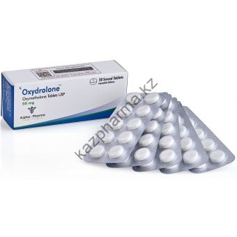 Oxydrolone (Оксиметолон, Анаполон) Alpha Pharma 50 таблеток (1таб 50 мг) - Петропавловск