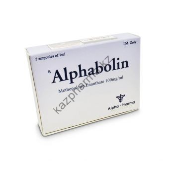 Alphabolin Метенолон энантат Alpha Pharma 5 ампул по 1мл (1амп 100 мг) - Петропавловск