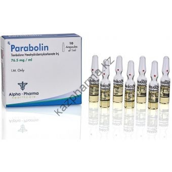 Parabolin (Тренболон) Alpha Pharma 5 ампул по 1.5мл (1амп 76.5 мг) - Петропавловск