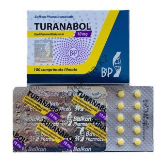 Turanabol (Туринабол) Balkan 100 таблеток (1таб 10 мг) - Петропавловск