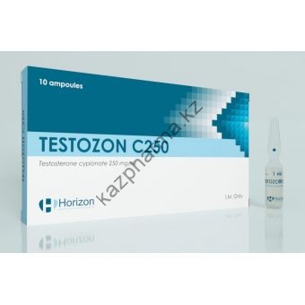 Тестостерон ципионат Horizon Testozon C 250 (10 ампул) 250мг/1мл - Петропавловск