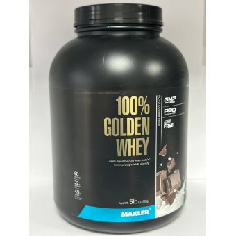 Протеин Maxler 100% Golden Whey 5 Ibs 2270 грамм (68 порц) Петропавловск
