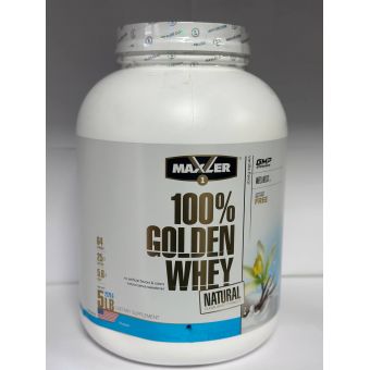 Протеин Maxler 100% Golden Whey Natural 5 lbs 2270 грамм (64 порц) Петропавловск
