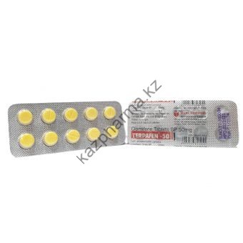 Кломид Terpafen-50 10 таблеток (1таб 50мг) Петропавловск