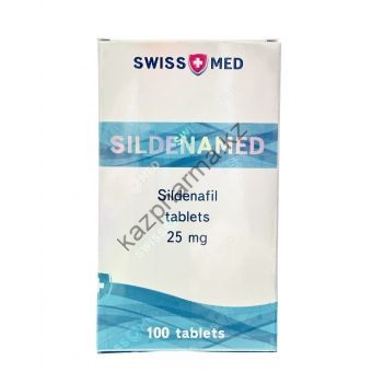 Виагра Swiss Med Sildenamed 100 таблеток (1таб 25 мг) Петропавловск