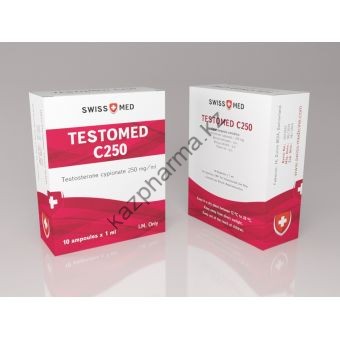 Тестостерон ципионат Swiss Med Testomed C250 (10 ампул) 250мг/1мл  - Петропавловск