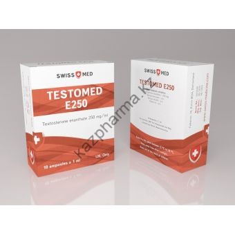 Тестостерон энантат Swiss Med Testomed E250 (10 ампул) 250мг/1мл  - Петропавловск