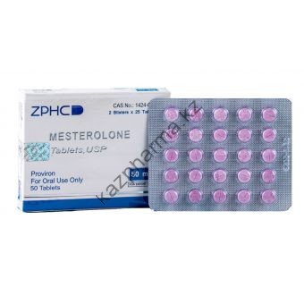 Mesterolone (Провирон) ZPHC 50 таблеток (1таб 50 мг) - Петропавловск