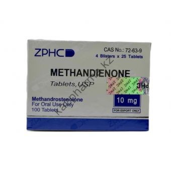 Метан ZPHC (Methandienone) 100 таблеток (1таб 10 мг) - Петропавловск