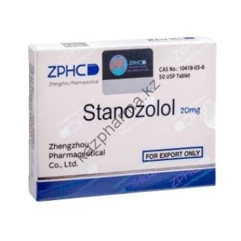 Станозолол ZPHC (Stanozolol) 50 таблеток (1таб 20 мг) - Петропавловск