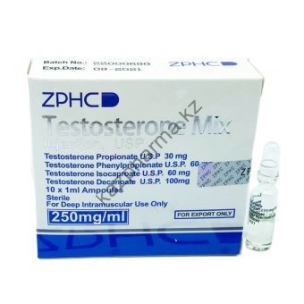 Сустанон ZPHC (Testosterone Mix) 10 ампул по 1мл (1амп 250 мг) - Петропавловск