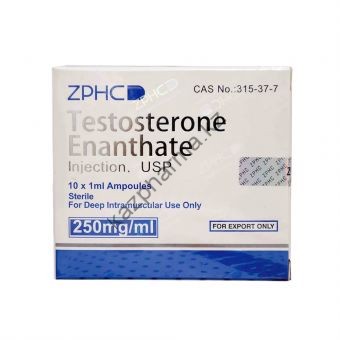 Тестостерон энантат ZPHC (Testosterone Enanthate) 10 ампул по 1мл (1амп 250 мг/1 мл) - Петропавловск