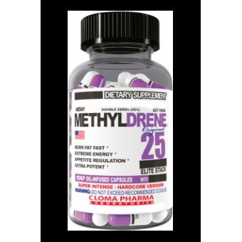 Жиросжигатель Methyldrene 25 Elite  (100 капсул)  - Петропавловск