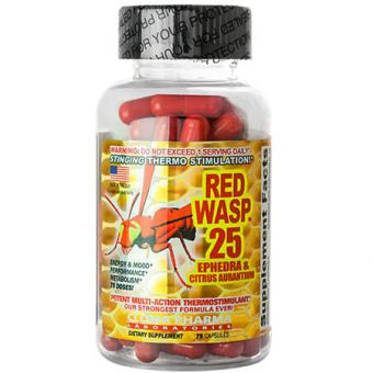 Жиросжигатель Cloma Pharma Red Wasp 25 (75 капсул) - Петропавловск